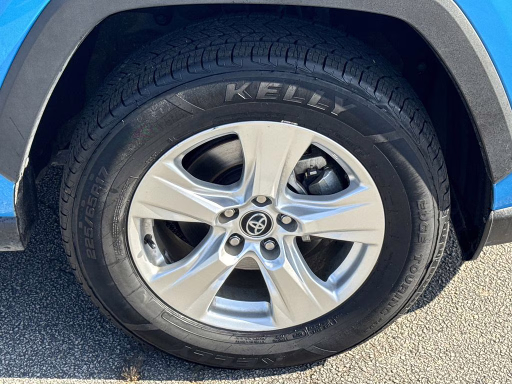 2021 Blue Flame Toyota RAV4 XLE FWD SUV