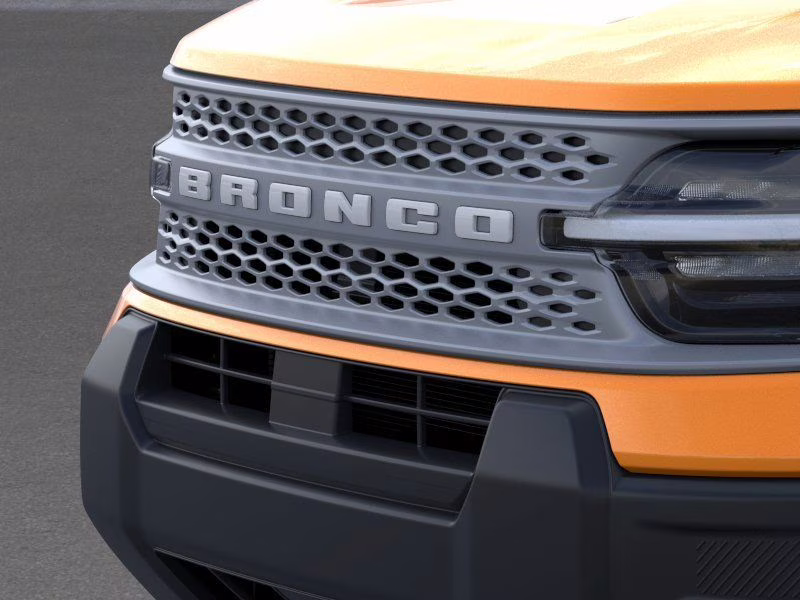 2026 Orange Fury Metallic Tri-Coat Ford Bronco Sport Big Bend 4X4 SUV