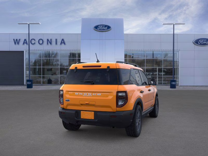 2026 Orange Fury Metallic Tri-Coat Ford Bronco Sport Big Bend 4X4 SUV