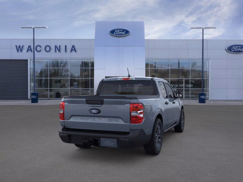 2026 Azure Gray Metallic Tri-Coat Ford Maverick XLT AWD Truck