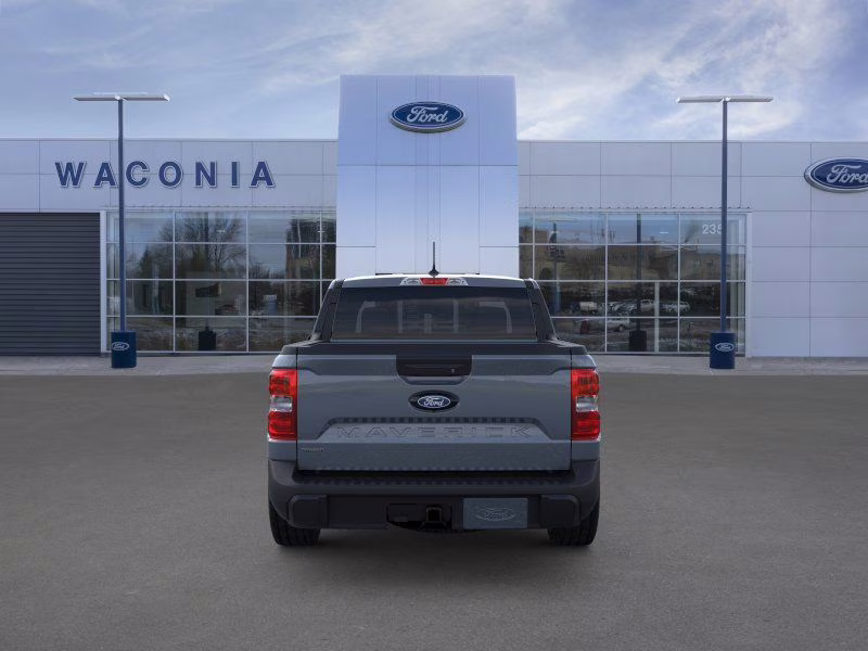 2026 Azure Gray Metallic Tri-Coat Ford Maverick XLT AWD Truck