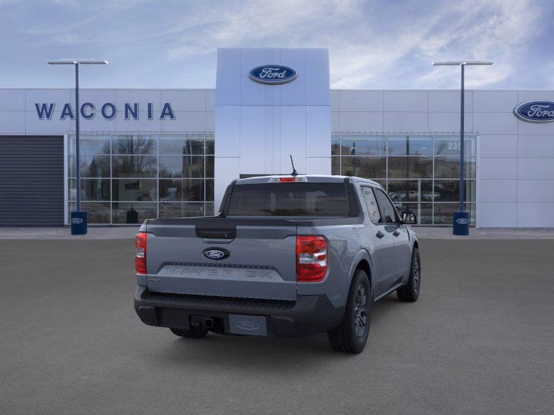 2026 Azure Gray Metallic Tri-Coat Ford Maverick XLT AWD Truck