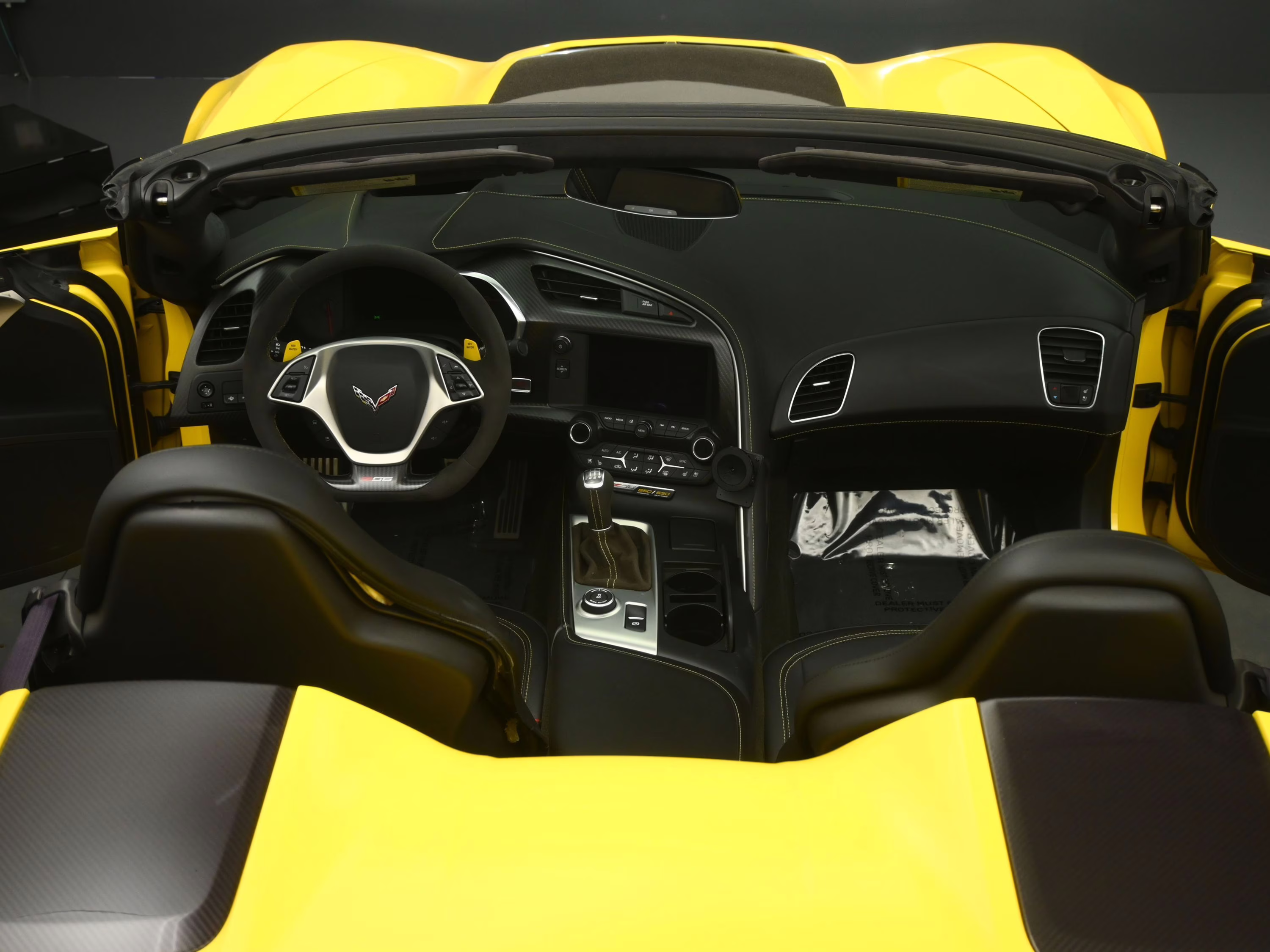 2017 Corvette Racing Yellow Tintcoat Chevrolet Corvette Z06 RWD Convertible