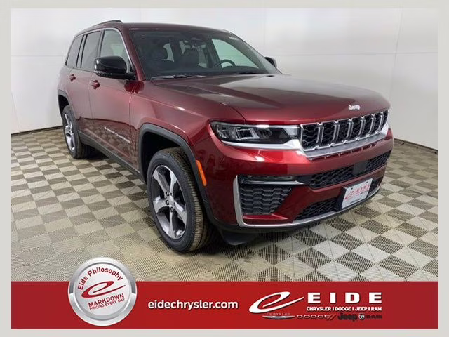 2026 Velvet Red Pearlcoat Jeep Grand Cherokee Limited 4X4 SUV