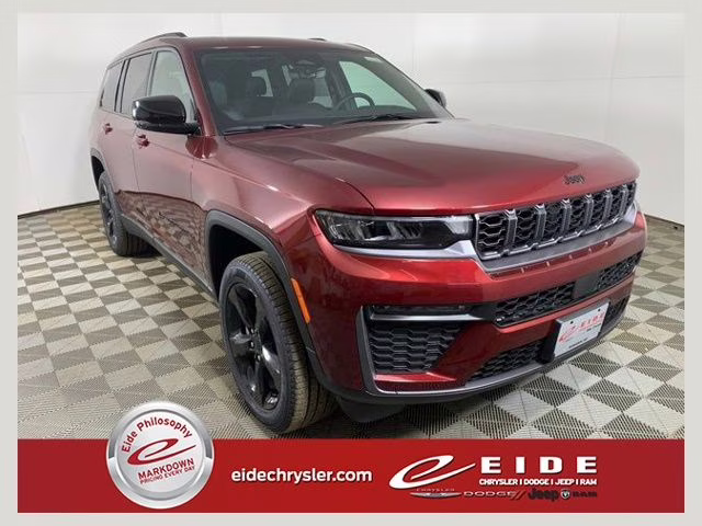 2026 Velvet Red Pearlcoat Jeep Grand Cherokee L Limited 4X4 SUV