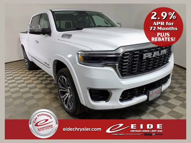 2026 Bright White Clearcoat Ram 1500 Tungsten 4X4 Truck