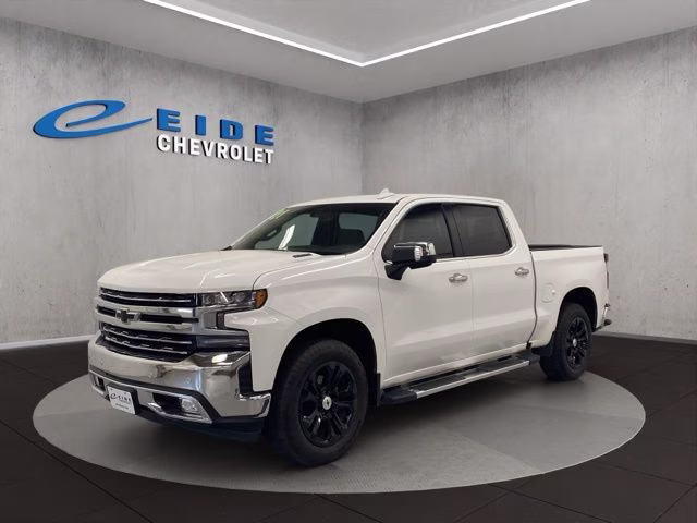 2021 Summit White Chevrolet Silverado 1500 LTZ 4X4 Truck