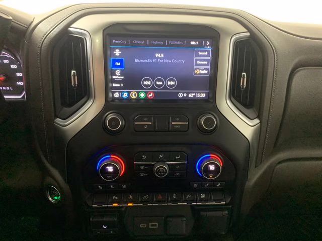 2021 Summit White Chevrolet Silverado 1500 LTZ 4X4 Truck