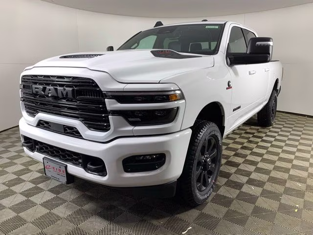 2026 Bright White Clearcoat Ram 2500 Laramie Night Edition 4X4 Truck