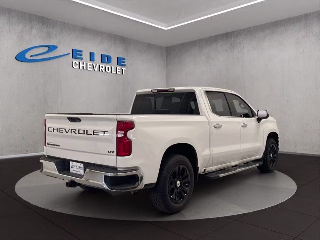2021 Summit White Chevrolet Silverado 1500 LTZ 4X4 Truck