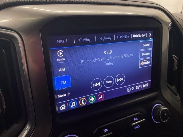 2021 Summit White Chevrolet Silverado 1500 LTZ 4X4 Truck