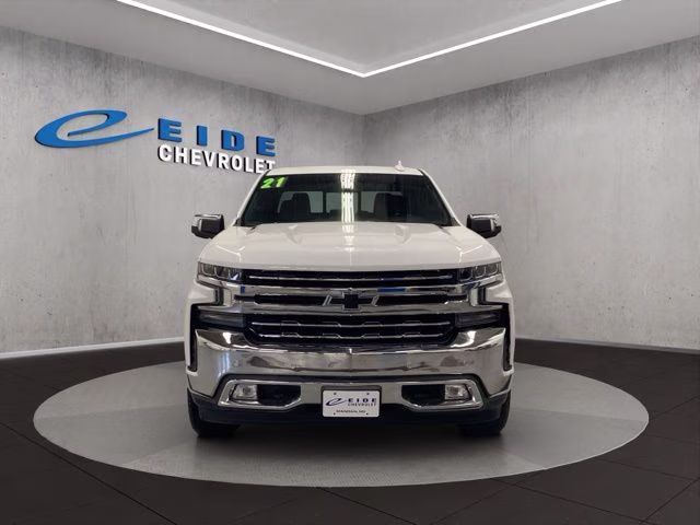 2021 Summit White Chevrolet Silverado 1500 LTZ 4X4 Truck