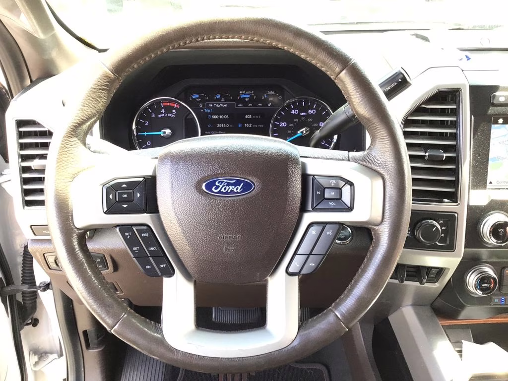 2019 White Ford Super Duty F-250 SRW King Ranch 4X4 Truck