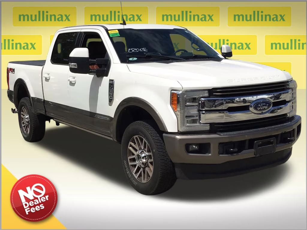 2019 White Ford Super Duty F-250 SRW King Ranch 4X4 Truck