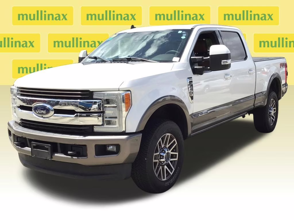 2019 White Ford Super Duty F-250 SRW King Ranch 4X4 Truck