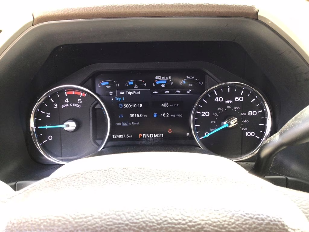 2019 White Ford Super Duty F-250 SRW King Ranch 4X4 Truck