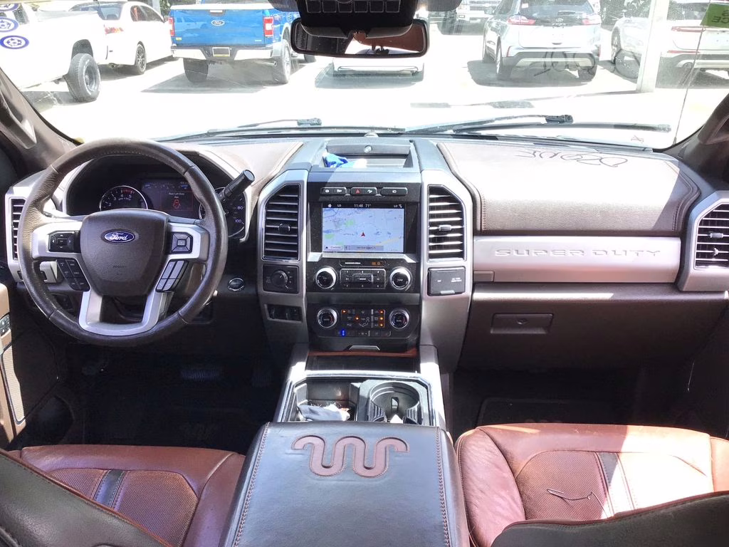 2019 White Ford Super Duty F-250 SRW King Ranch 4X4 Truck