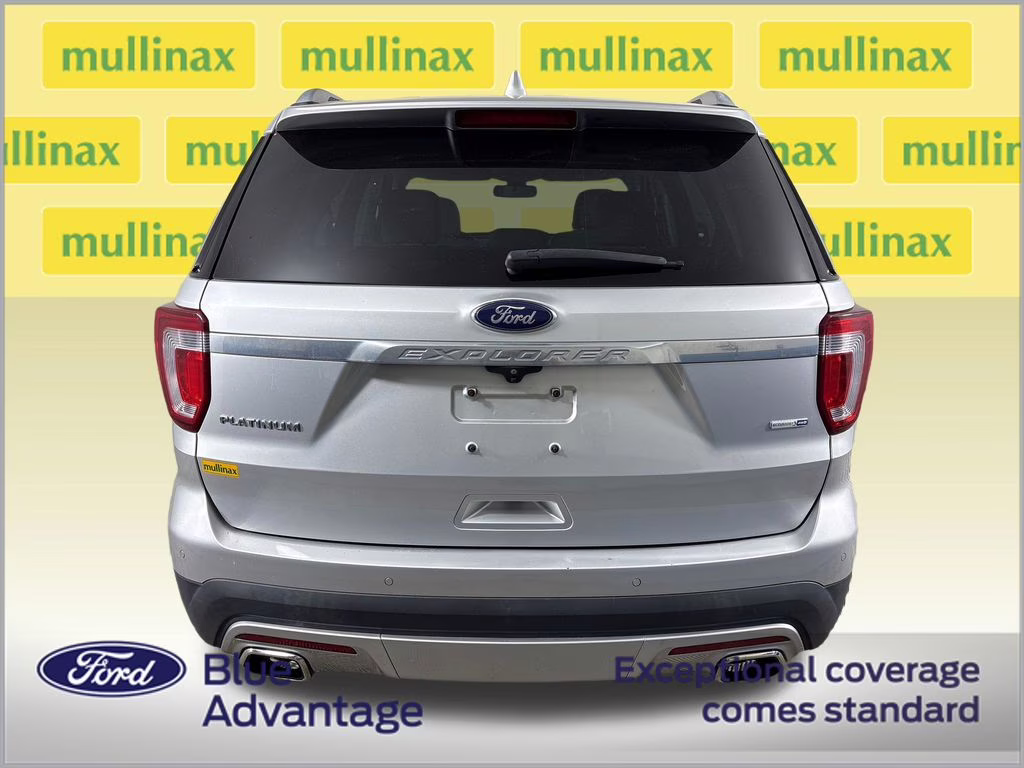 2017 Ingot Silver Ford Explorer Platinum 4X4 SUV