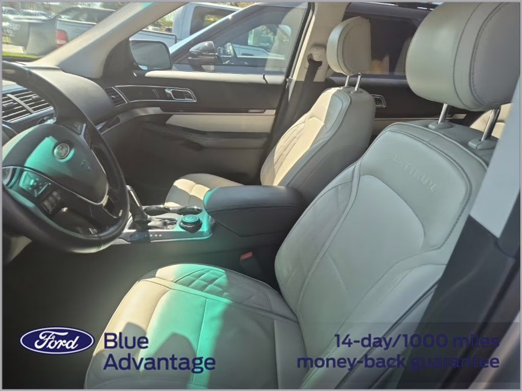 2017 Ingot Silver Ford Explorer Platinum 4X4 SUV