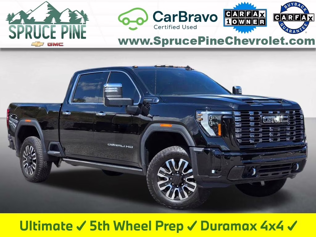 2025 Onyx Black GMC Sierra 2500HD Denali Ultimate 4X4 Truck