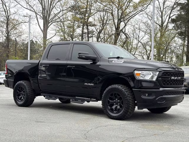 2023 Diamond Black Crystal Pearlcoat Ram 1500 Big Horn/Lone Star 4X4 Truck