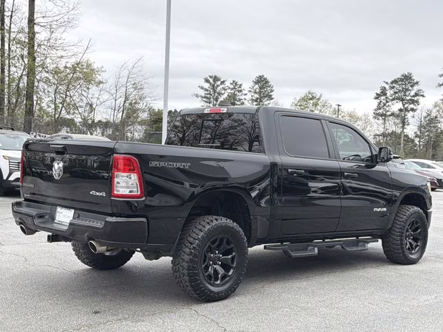 2023 Diamond Black Crystal Pearlcoat Ram 1500 Big Horn/Lone Star 4X4 Truck