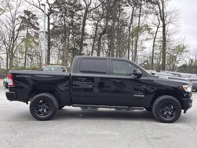 2023 Diamond Black Crystal Pearlcoat Ram 1500 Big Horn/Lone Star 4X4 Truck