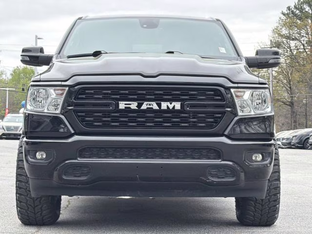 2023 Diamond Black Crystal Pearlcoat Ram 1500 Big Horn/Lone Star 4X4 Truck