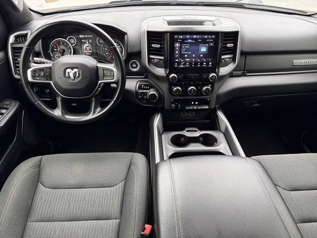 2023 Diamond Black Crystal Pearlcoat Ram 1500 Big Horn/Lone Star 4X4 Truck