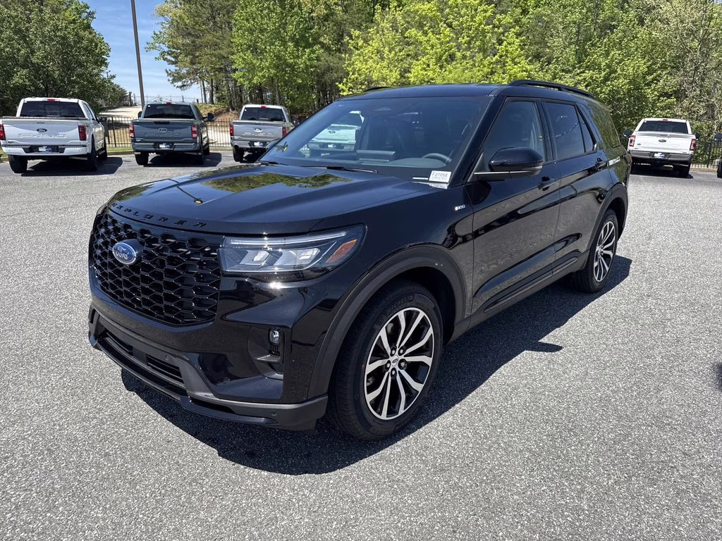 2026 Agate Black Metallic Ford Explorer ST-Line RWD SUV
