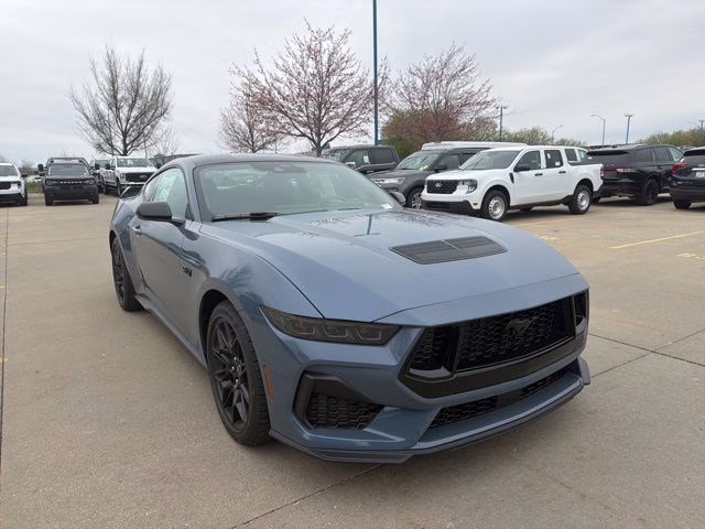 2026 Vapor Blue Metallic Ford Mustang RWD Coupe