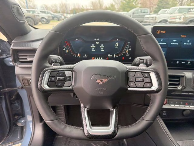 2026 Vapor Blue Metallic Ford Mustang RWD Coupe