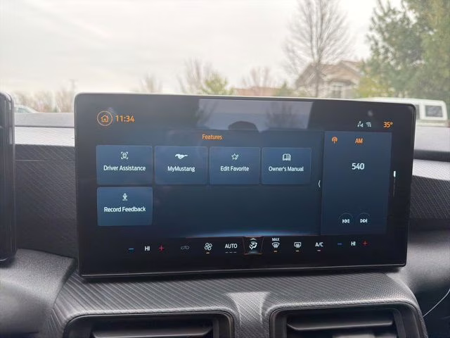 2026 Vapor Blue Metallic Ford Mustang RWD Coupe