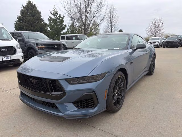 2026 Vapor Blue Metallic Ford Mustang RWD Coupe