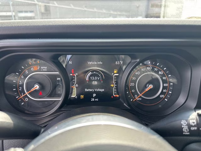 2026 Anvil Clear Coat Jeep Wrangler Sahara 4X4 Convertible