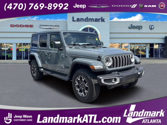 2026 Anvil Clear Coat Jeep Wrangler Sahara 4X4 Convertible