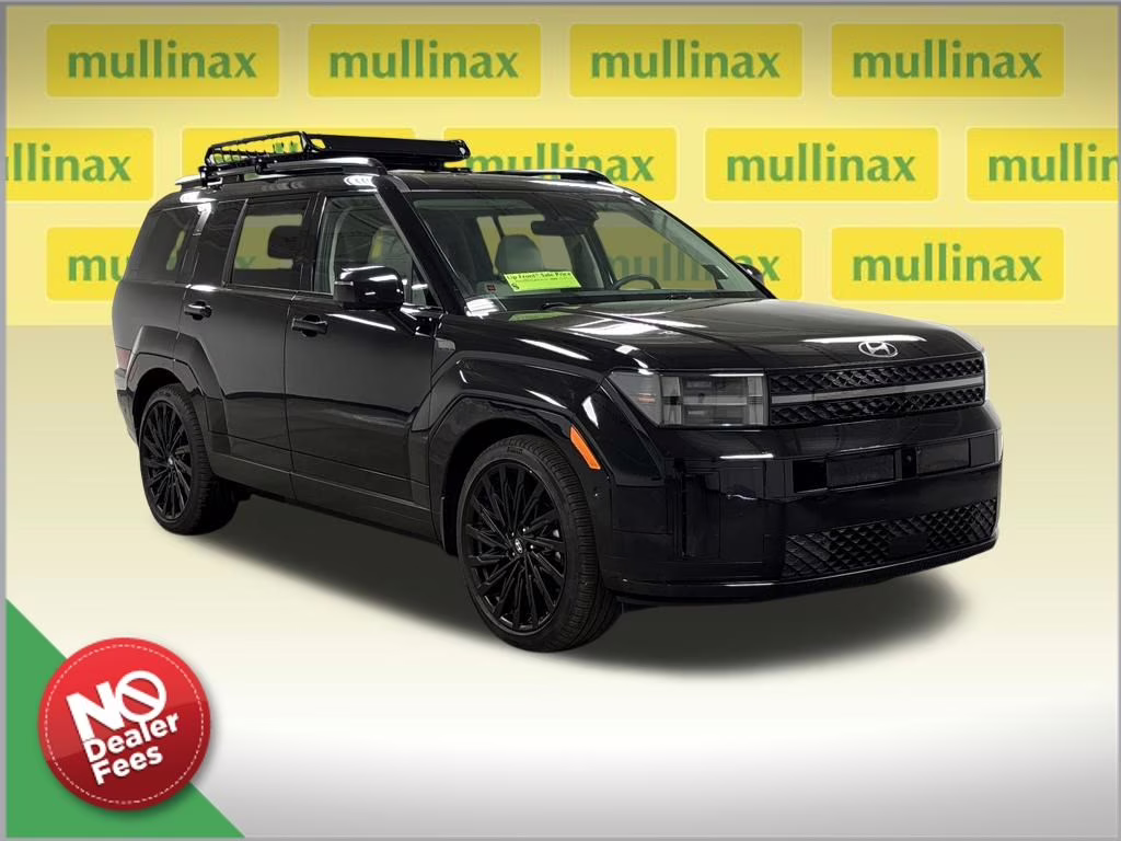 2025 Phantom Black Hyundai Santa Fe Calligraphy FWD SUV