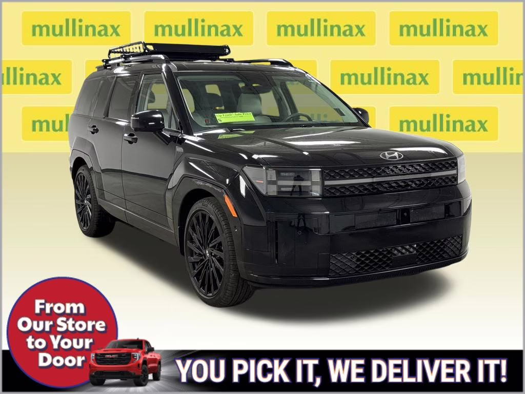 2025 Phantom Black Hyundai Santa Fe Calligraphy FWD SUV