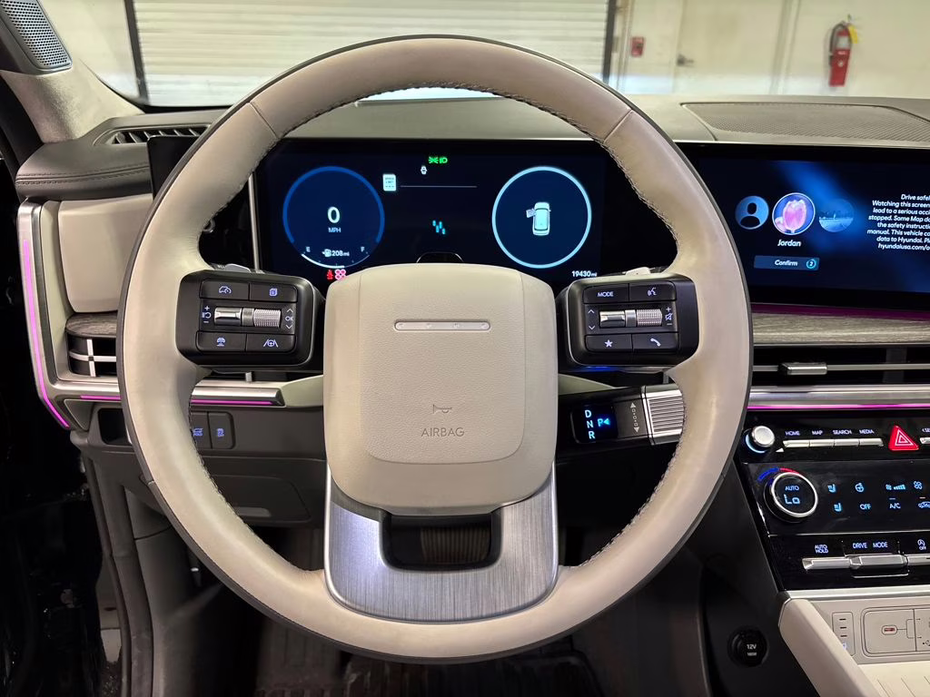 2025 Phantom Black Hyundai Santa Fe Calligraphy FWD SUV