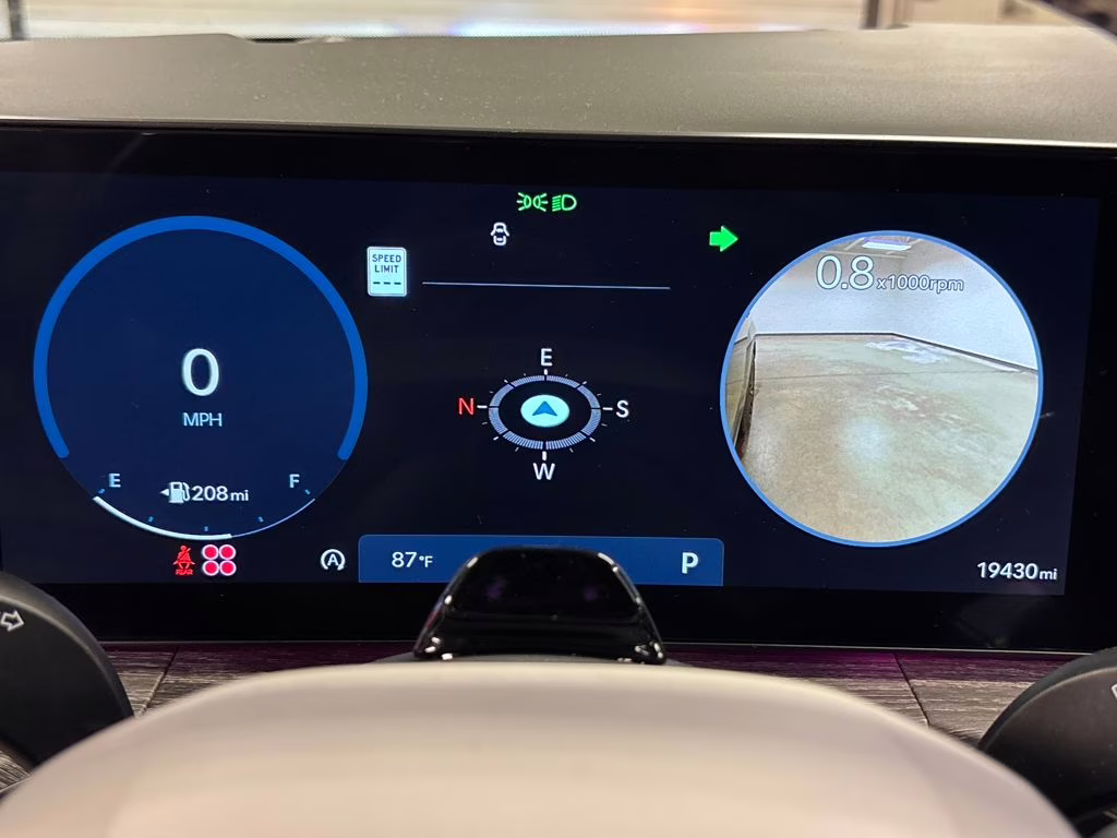 2025 Phantom Black Hyundai Santa Fe Calligraphy FWD SUV