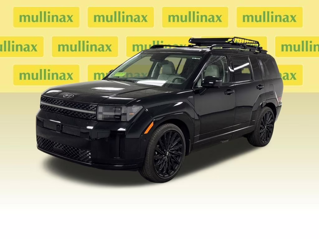 2025 Phantom Black Hyundai Santa Fe Calligraphy FWD SUV