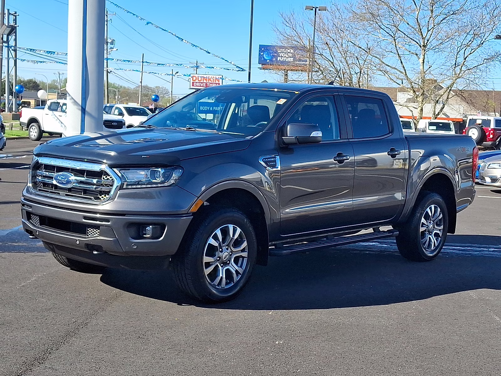 2020 Magnetic Metallic - J7 Ford Ranger LARIAT 4X4