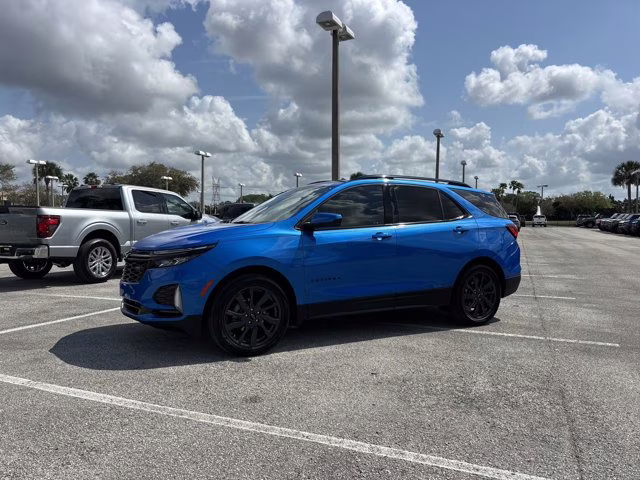 2024 Riptide Blue Metallic Chevrolet Equinox RS FWD SUV