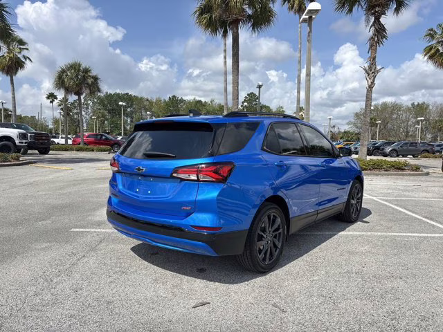 2024 Riptide Blue Metallic Chevrolet Equinox RS FWD SUV