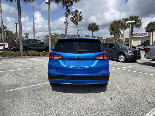 2024 Riptide Blue Metallic Chevrolet Equinox RS FWD SUV