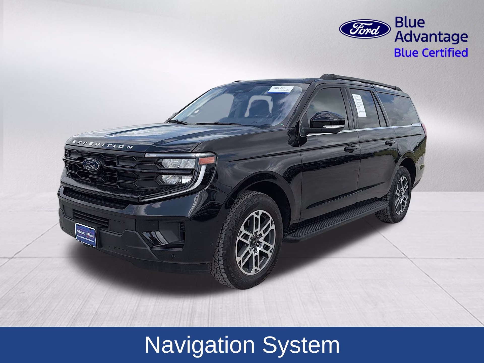 2025 Agate Black Metallic Ford Expedition Max Active 4X4 SUV