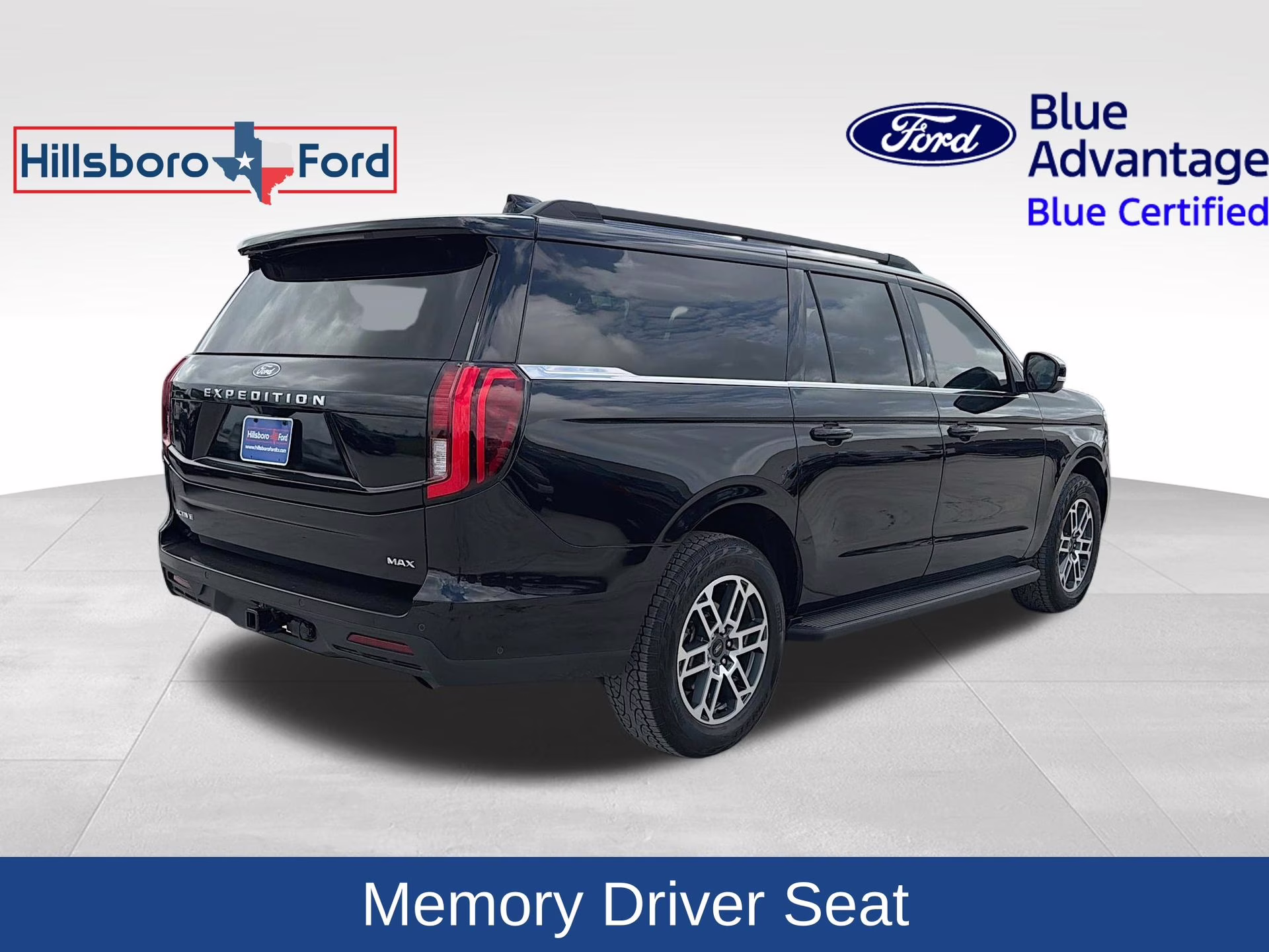 2025 Agate Black Metallic Ford Expedition Max Active 4X4 SUV