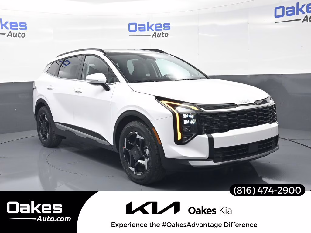 2026 Glacial White Pearl Kia Sportage EX FWD SUV