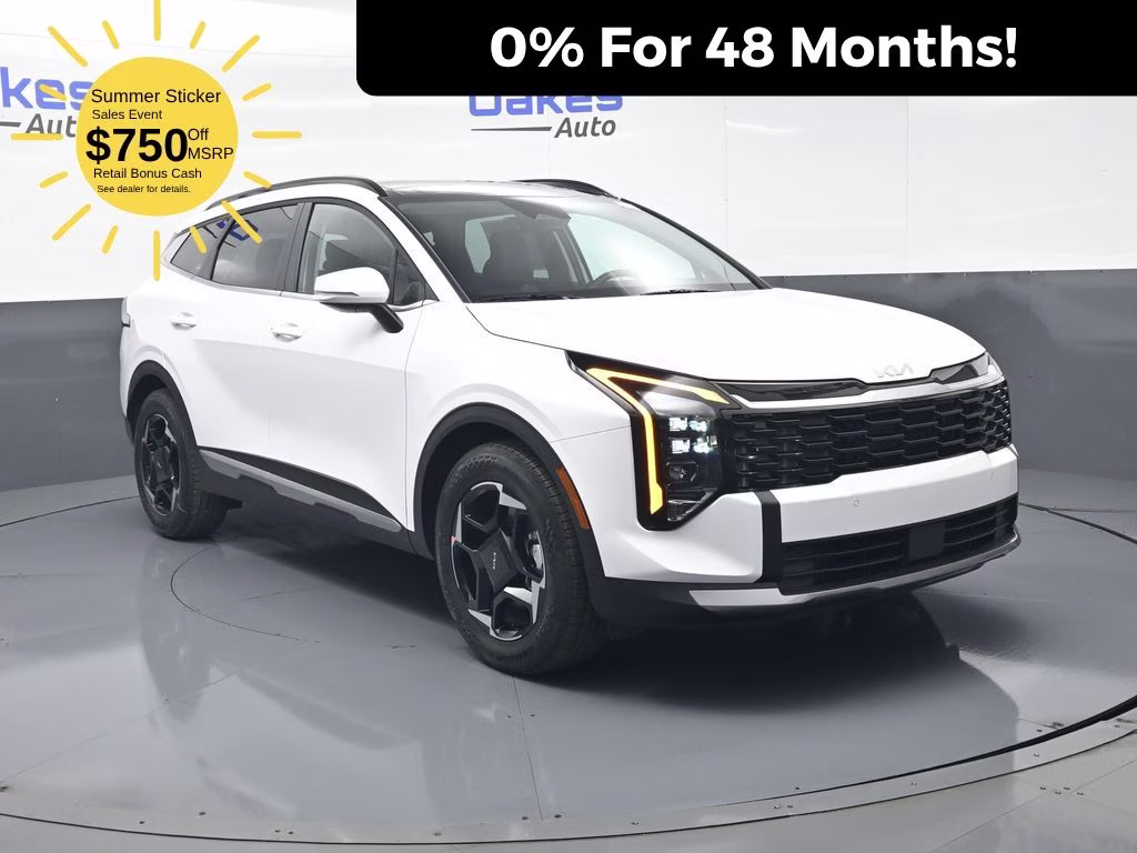 2026 Glacial White Pearl Kia Sportage EX FWD SUV