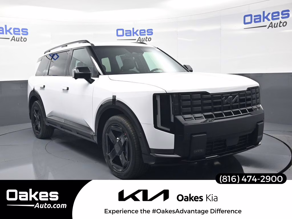 2027 Glacial White Pearl Kia Telluride Hybrid X-Line SX AWD SUV